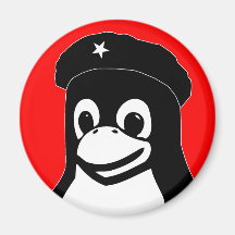 Tux Guevara Magnets