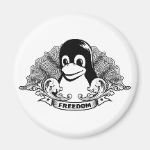 Tux Penguin - (Linux, Open Source, Copyleft, FSF) Magnet