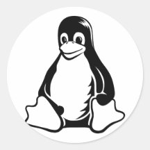 Tux Penguin - (Linux, Open Source, Copyleft, FSF) Sticker