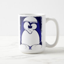 Tux the Linux Penguin Coffee Mugs