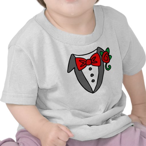 Tuxedo baby/toddler t-shirt