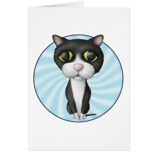 Tuxedo Cat Cartoon | Zazzle