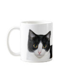 Tuxedo cat mug