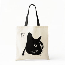 Tuxedo Cat tote bag