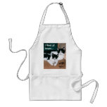 Tuxedo cats apron