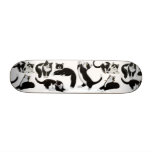 Tuxedo Cats Skateboard