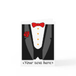 Tuxedo invitation cards