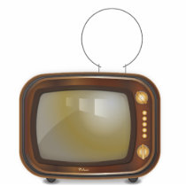 tv acrylic cut out