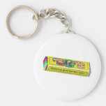 TV Chewing Gum Key Chains
