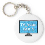 TV Vote Official Keychain