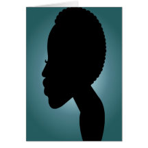 TWA (teal) Greeting Card