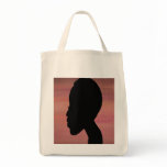 TWA (teeny weeny afro) grocery bag
