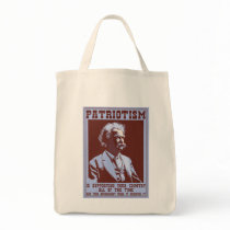 Twain -Patriotism Canvas Bag