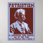 Twain -Patriotism posters