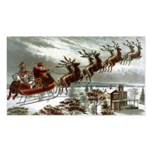 Twas the Night Before Christmas Business Card Template