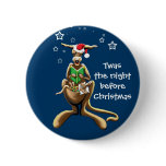 Twas the night before Christmas Pinback Button