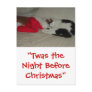 "Twas the Night Before Christmas"/Kitty Cat Postcard