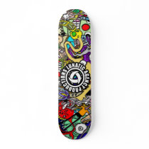 tweakedout custom skateboard