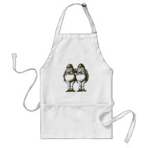 Tweedle Dee & Tweedle Dum Apron
