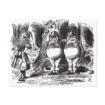 Tweedledee and Tweedledum Postcards