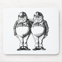 Tweedledum & Tweedledee Mouse Pads