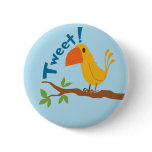 Tweet Bird Button