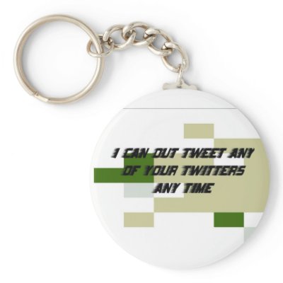 tweet key chain by dane_ger