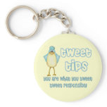 Tweet Me Mania! keychains