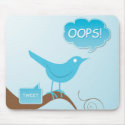 Tweet! Mouse Pad mousepads
