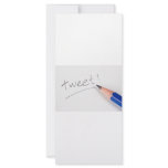 Tweet rack cards