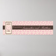 Tweet Tweet Girl Banner Print