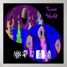 Tweet World - Sweet World Posters