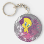 Tweety Djing Key Chains