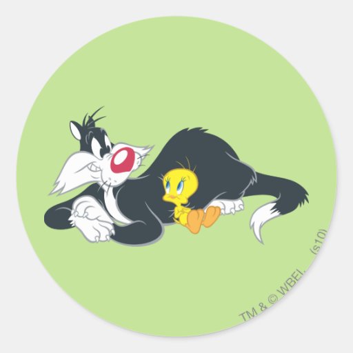 Tweety In Action Pose 14 Sticker