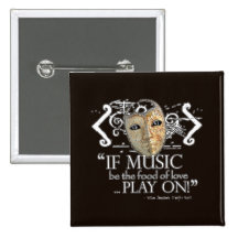 Twelfth Night Music Quote Button