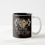 Twelfth Night Music Quote Coffee Mug