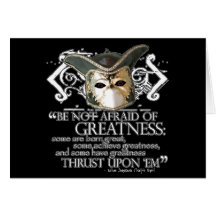 Twelfth Night Quote Card