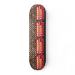 Twelve skateboards