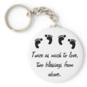 Twice as Much to Love keychains