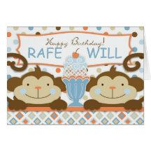 Twice the Fun BOYS Card