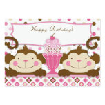 Twice the Fun GIRLS Gift Tag business cards