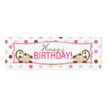 Twice the Fun GIRLS Skinny Gift Tag 4 business cards