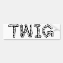 twig bumper sticker