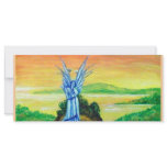 TWILIGHT ANGEL pink fuchsia blue white purple rack cards