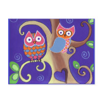 Twilight Owls Postcards