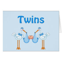 Twin Boys Cards