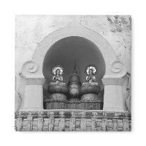 Twin Buddhas Magnets