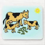 Twin Calves Mousepad