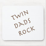 Twin Dads Rock mousepads