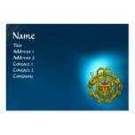 TWIN DRAGONS Blue Sapphire Business Cards